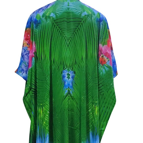 Green Kaftan Dress Sale uptown 75% OFF Designer Kaftans - Picture 4 of 4